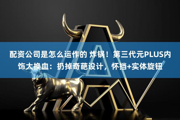 配资公司是怎么运作的 炸锅！第三代元PLUS内饰大换血：扔掉奇葩设计，怀挡+实体旋钮